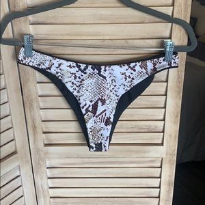 Reversible Cheeky Swim Suit Bottoms